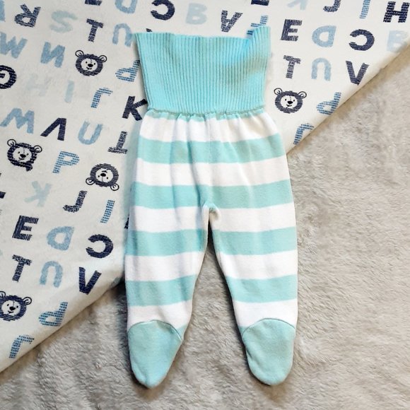 ❄️ 0-3m | Joe Fresh | Fold-Over Footie Pants - Picture 2 of 5